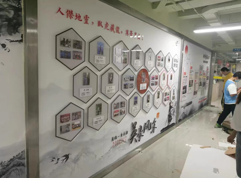 要制作一個(gè)便宜的文化墻，可以考慮以下幾個(gè)方法(圖3)