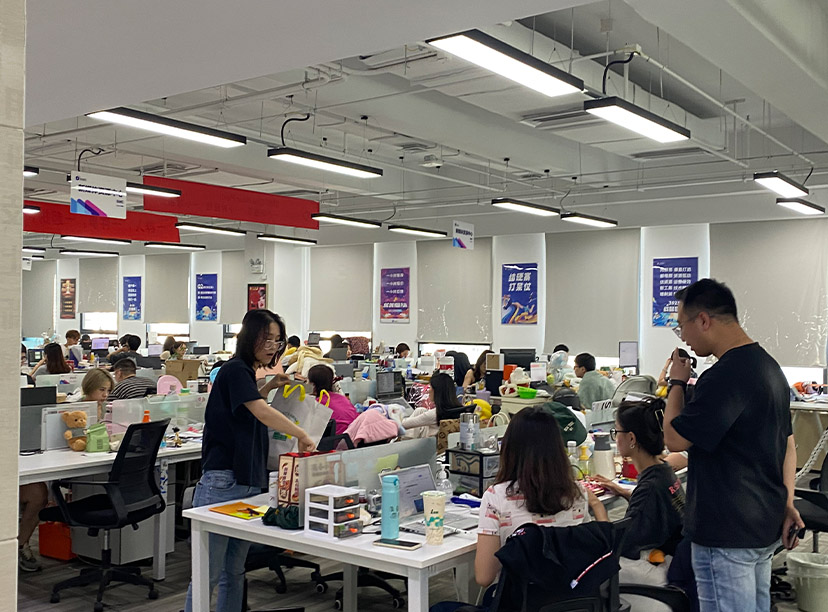 玻璃文化墻，企業(yè)文化墻，電商文化墻制作(圖2)